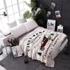 Christmas Throw Blanket Christmas Movies Watching Blanket Soft Warm Cozy Flannel Fleece Blanket Red Truck with Xmas Tree Christmas Blankets for Home Sofa Chair Beds Christmas Decoration 40" x 50" view 3