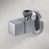 Handheld Bidet Sprayer for Toilet, Brass Cloth Diaper Sprayer, Attachment Bathroom Accessories for Feminine Hygiene, Cloth Diaper and Pet Wash,Black (Color : Chrome) view 3