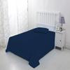 1000 Thread Count 100% Egyptian Cotton 1Pcs Flat Sheets, Queen Size (92"X102") Flat Sheet Sateen Weave for Soft & Silky - Navy Blue Solid view 3
