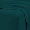 Luxury 1 Piece Fitted Sheet 100% Egyptian Cotton 1000 Thread Count - King Size - 18" Inch Deep Pocket, Pure Natural Cotton Sheet, Soft & Silky Sateen Weave - Teal Solid view 3