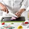 Defrosting Board 4 in 1 Defrosting Tray Double as Cutting Board with Grater Sharpener Double Sided Chopping Plate for Fast Thaw Meat  Food view 2