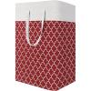 Fabric dirty clothes basket home bathroom foldable laundry basket dirty clothes storage bucket lantern print dirty clothes basket view 1