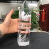 AtkitS Beautiful Molten Stone Clear Quartz Crystal Wand Point Reiki Home Decor (Size : 2400-2500g) view 4