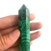 AtkitS Beautiful 7-9cm Malachite Tower Natural Stone Geode Crystal Energy Healing Mineral Stone Rock Home Decor view 2