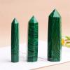 AtkitS Beautiful 7-9cm Malachite Tower Natural Stone Geode Crystal Energy Healing Mineral Stone Rock Home Decor view 3