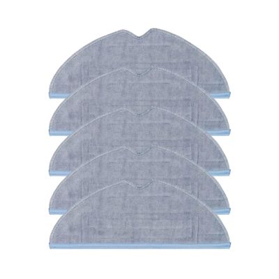 UscAa Mop Holder AccessoriesRobot Vacuum Cleaner Cleaning ClothDisposable Rag Replacement Spare PartCompatible for S7 T7S T7S Plus G10 (Color : As Shown-01 5PCS)
