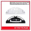 UscAa Mop Holder AccessoriesRobot Vacuum Cleaner Cleaning ClothDisposable Rag Replacement Spare PartCompatible for S7 T7S T7S Plus G10 (Color : As Shown-01 5PCS) view 2