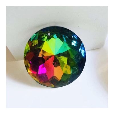 Artsim Chandelier Crystal Prisms Pendants 45mm AB Crystal Ball Pendant Chandelier Prism Lighting Beads Crafts Home Decor Chandelier Crystal Prisms Pendants (Color : Rainbow, Size : 45mm 6pcs)