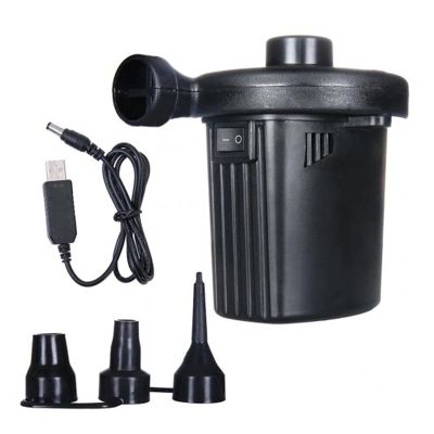Joebo Electric Submersible Pump Portable USB Rechargeable Inflator, Household Mattress Air Pump Inflator, Electric Air Pump