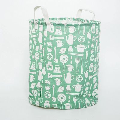 ADENLA Dirty Clothes Basket Fabric Storage Basket, Home Laundry Basket, Dirty Clothes Storage Basket, Bathroom Dirty Clothes Basket