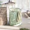 ADENLA Dirty Clothes Basket Fabric Storage Basket, Home Laundry Basket, Dirty Clothes Storage Basket, Bathroom Dirty Clothes Basket view 3
