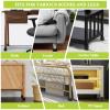 8 Pack Furniture Risers 1 or 2 Inch, Adjustable Bed Risers Heavy Duty For Table Desk Couch Chair Sofa Cabinet Bed Legs Dorm, Square Stackable Bed Raisers Blocks Lift Height 1", 2" or 3", Black view 3