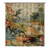 Yinrune Chinoiserie Shower Curtains for Bathroom Aqua Red Blue Ancient Scenic Sailing Boat Bath Curtains Asian Shower Curtain 60x72in Polyester Fabric Bath Curtains Set with Hooks Bathroom Decor view 1
