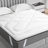 Maxzzz Full Mattress Pad, Cooling Memory Foam Topper, Pillow Top Protector for 8-23'' Mattress, White view 1