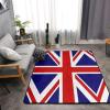 YYHWHJDE UK Flag Carpet 63x48 in Area Rug - Soft to The Touch, fine Velvet, Washable, wear-Resistant, no lint view 4