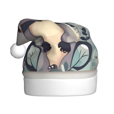 FRGMNT Unisex Christmas Hat,Santa Hat,Funny Santa Cap,Xmas Holiday Hat,for Winter Snow and Xmas Party-lovely Koala