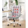 KITCISSL Computer Chair Home Office Desk Chairs for Benroom, High Back Chair Armchair Sedentary Liftable Swivel Chair Backrest Chair Dormitory Desk Chair Student Learning Game Chairs (Color : Blue) view 3