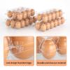 100 Pack Egg Cartons Cheap Bulk 12 Count Clear Plastic Egg Containers for Chicken Eggs, Reusable Egg Holder for Home Ranch Farm Commercial Market Display, Plastic Egg Packaging for Craft Projects view 4