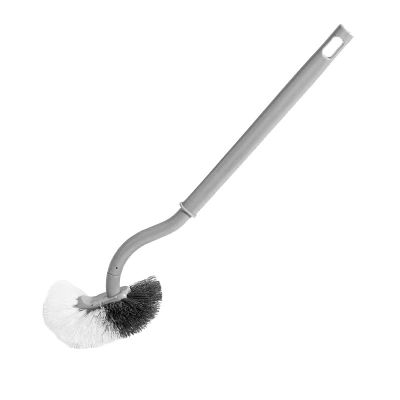 Toilet Brush no Dead Angle Washing Toilet Brush Long Handle Hanging Wall Type Household Toilet Toilet Cleaning Brush Toilet Brush Set Grey