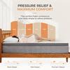 Sweetnight King Mattress,12 Inch Hybrid Mattress with Individual Pocketed Coils for Pressure Relief & Motion Isolation, Nimbus view 2