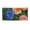 garden roses print Party Banner Christmas Banner Birthday Bunting with Brass Grommets Party Decorations Backdrop for Christmas Wedding Winter New Year Home Decorations Party Supplies Medium view 1