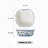 20.2oz Soup Bowl Oven and Microwave Safe, 1Pc, Square Baking Bowl for Pudding, Souffle, Dipping Sauce Dishes, Ceramic (Color : A) view 2
