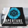 Aperture Science Lightweight Super Soft and All Season Warm,Thermal Blanket, Blanket for Sofas view 1