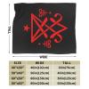 Occult Sigil of Lucifer Satanic Lightweight Super Soft and All Season Warm,Thermal Blanket, Blanket for Sofas view 3