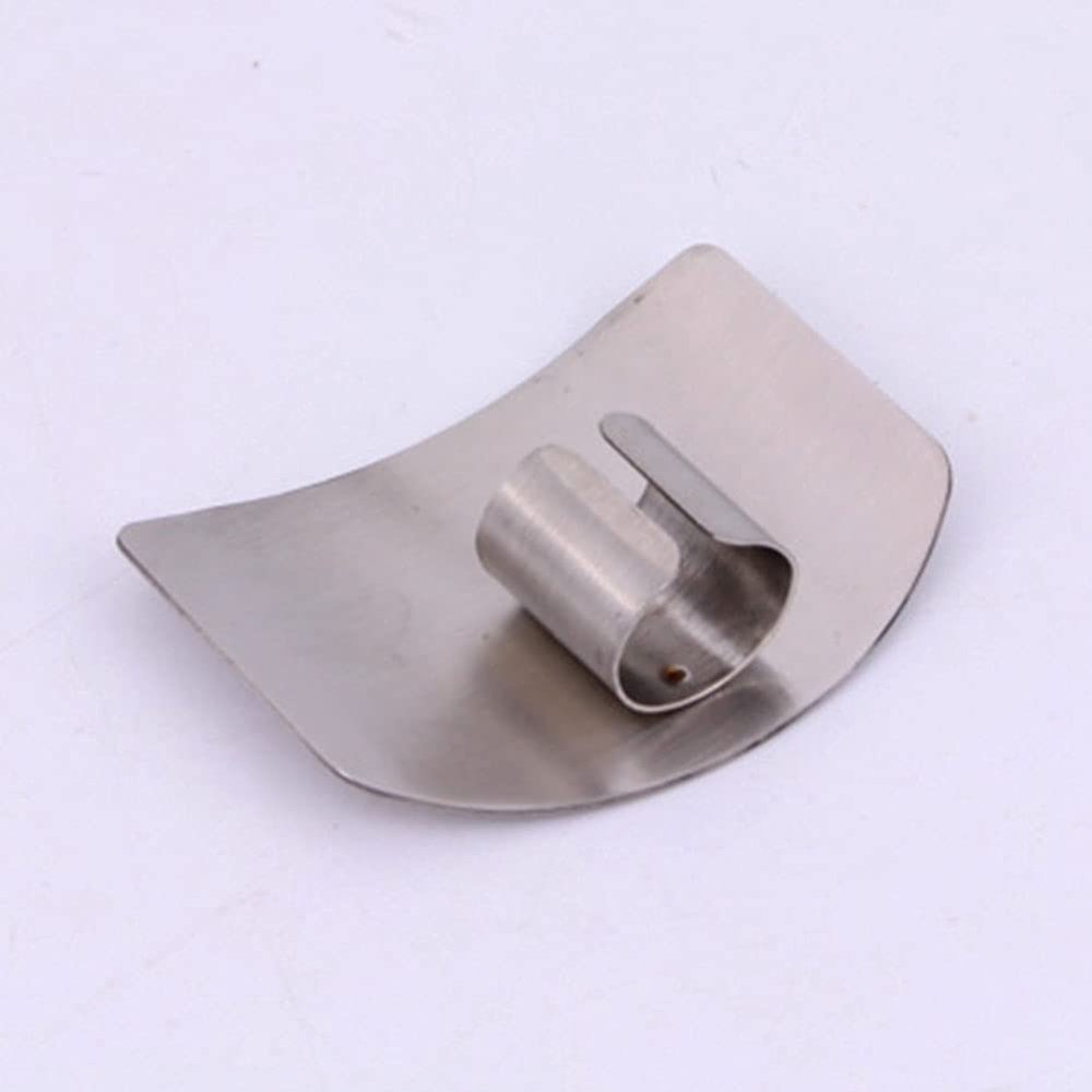 Finger Guard for Cutting, Stainless Steel Finger Guard for Slicing, Knife Guard, Chopping Protector, Avoid Hurting When Slicing and Dicing, Kitchen Safe Chop Cut Tool