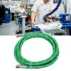 Tyenaza Steam Hose, 3m/9.8ft Middle Pressure Steam Hose Professional 0.7Mpa High Strength Flexible Silicone Rubber Steam Tube for All Steam Irons - Green view 3