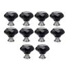 Cabinet Handle Furniture Drawer Pull Crystal Glass Cabinet Knobs Diamond Shape Drawer Kitchen Cabinets Dresser Cupboard Cabinet knobs Drawer Pull view 1