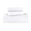 BNM Cotton 2 PC Bedspread Set, Home Bed Decor, Warm Bedding, 1 Oversized Bedspread, 1 Pillow Sham, Medium Weight Blanket, Scrolling Medallion, Matelasse Coverlet, Bedding Essentials, Twin, White view 1