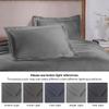 BNM Cotton 3 PC Bedspread Set, Home Bed Decor, Warm Bedding, 1 Oversized Bedspread, 2 Pillow Shams, Medium Weight Blanket, Scrolling Medallion, Matelasse Coverlet, Bedding Essentials, King, Grey view 4