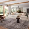 Loloi Angela Rose Ember Collection EMB-05 Graphite/Multi 5'-3" x 7'-6" Area Rug view 1
