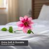 Sleepy Town Cal King Size Bed Sheets - 4 Piece - California King Sheet Set - Extra Soft, Comfy & Cooling - Easy Care - Shrinkage, Wrinkle & Fade Free - Brushed Microfiber - Deep Pocket (Off White) view 3