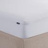 Serta Soft Top Mattress Cover, 76" x 80" Odor-Preventing and Stain-Resistant Waterproof Mattress Protector, 18" Elastic Deep Pocket for Secure Fit, King Mattress Pad, White view 2