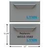 Lynn Manufacturing Replacement Napoleon Baffle Board, 1100 Series, W010-3560, W018-0077, Set of 2, 2308A view 2