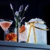 Le'raze Glass Ice Bucket with Airtight Lid, Tong Scooper and Handle - 3L Ribbed Beverage Tub Cocktail Home Bar Accessories, Wine, Beer Chiller for Parties, Champagne Drink Cooler Hinged Handles view 4