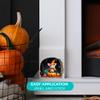 EGD Cute Mouse Hole Wall Decals 3D | 4"x4" Wall Stickers for Child Room Decor | Nursery Decals | Hole Stickers for Wall Decor | Kids Stickers (Halloween Mouse 3) view 2