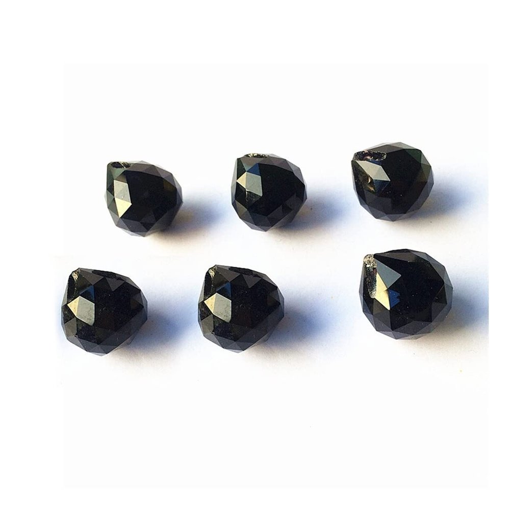 Chandelier Crystal Prisms Pendants 260pcs/lot Black Chandelier Ball K9 Crystal Chandelier Lamp Pendants Nice Glass Home Decoration DIY Door Curtain Accessories Chandelier Crystal Prisms Pendants