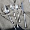 28 Piece Silverware Set Service for 7,Premium Stainless Steel Flatware Set Matte Silverware Set Durable Home Kitchen Eating Tableware Set Include Fork Knife Spoon Set Dishwasher Safe view 1