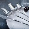 28 Piece Silverware Set Service for 7,Premium Stainless Steel Flatware Set Matte Silverware Set Durable Home Kitchen Eating Tableware Set Include Fork Knife Spoon Set Dishwasher Safe view 3