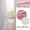 LOHUT Pink Star 84 inches Length Kids Curtains for Bedroom Star Blackout Window Curtain for Girls Living Room Darkening Romantic Nursery Window Curtain 2 Panels, Pink Grey, 52W x 84L view 3