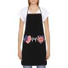 America British Flag Apron for Men/Women Adjustable Large Volume Printing Funny Vintage Aprons for Kitchen (No pockets) view 2
