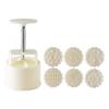 Cake Pop Mold, Cupcake Liners, Multifunctional Practical Cookie Stamp Moon Cake Maker Exquisite Blossom Pastry Tool Bath Bomb Press DIY Festival Decoration Hand Cutter Cake Mold view 1
