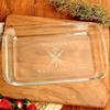 Personalized Engraved Baking Dish, Custom Dish with lid Casserole Dish Gift for Mama Couple Wedding Gift Christmas Gift (StyleA) view 2