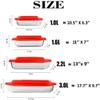 Personalized Engraved Baking Dish, Custom Dish with lid Casserole Dish Gift for Mama Couple Wedding Gift Christmas Gift (StyleA) view 3