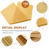 150 PCS Medium Freeze Dryer Paper Mats Replacement for Harvest Right Freeze Dryer Tray Accessories 100% Parchment Paper High Temperature Resistant Pallet Paper17.32X6.89 inch view 4