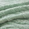 COOVA Sage Green Fleece King Blanket for Bed - Super Soft Cozy Plush Fuzzy Blanket for Sofa,Premium Sherpa Warm Large Throw for Women,Couch,Chair,90x102 Inches view 4