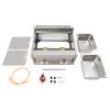 Gas Fryer, 3.2 Gal Commercial Gas Deep Fryer with 2 Tank Propane Deep Fryer/Countertop Propane Gas Fryer for Home Restaurants Chicken Wings Chips Frying view 3